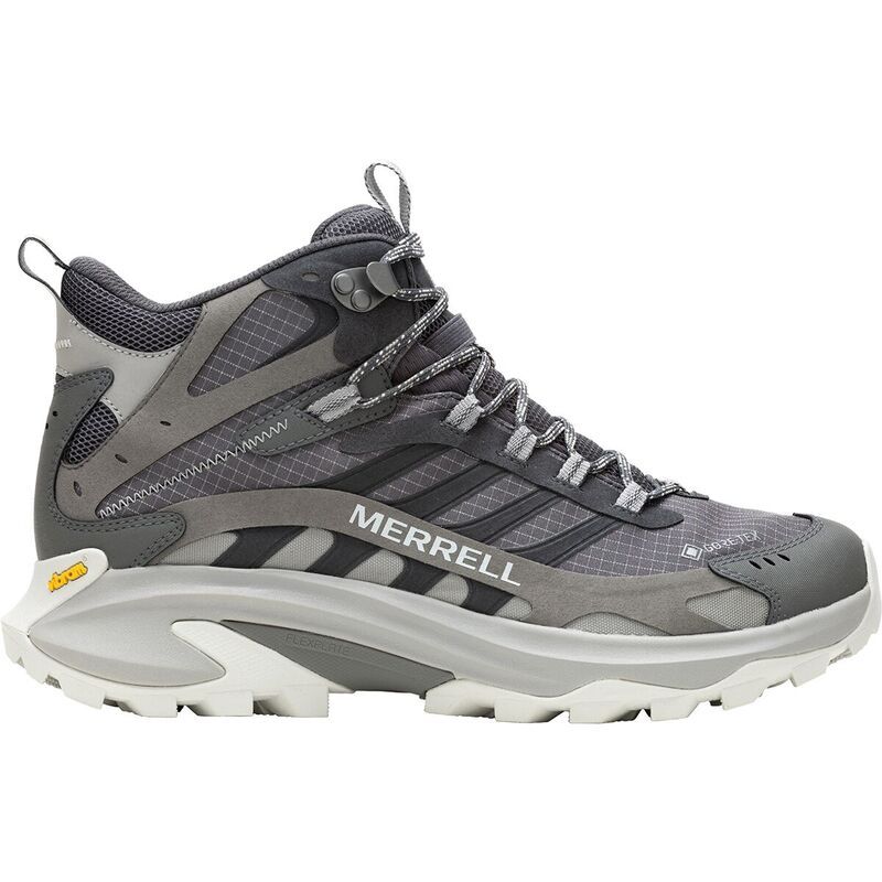 メレル メンズ シューズ スニーカー Merrell Moab Speed 2 Mid GTX Hiking Shoe Mens Asphalt