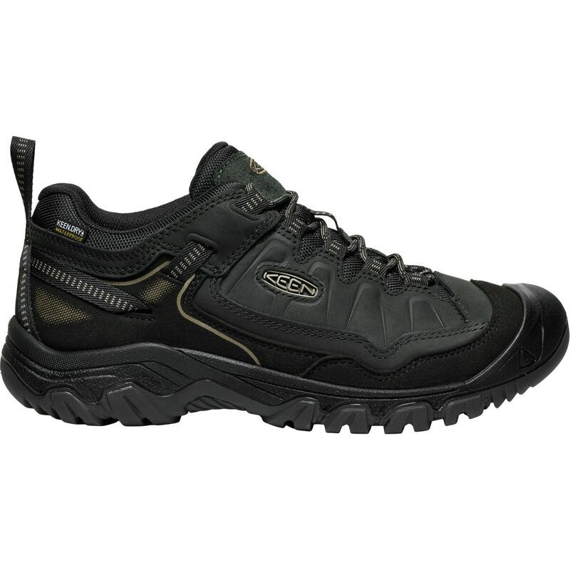 キーン メンズ シューズ スニーカー KEEN Targhee IV WP Hiking Shoe Triple Black ブラック