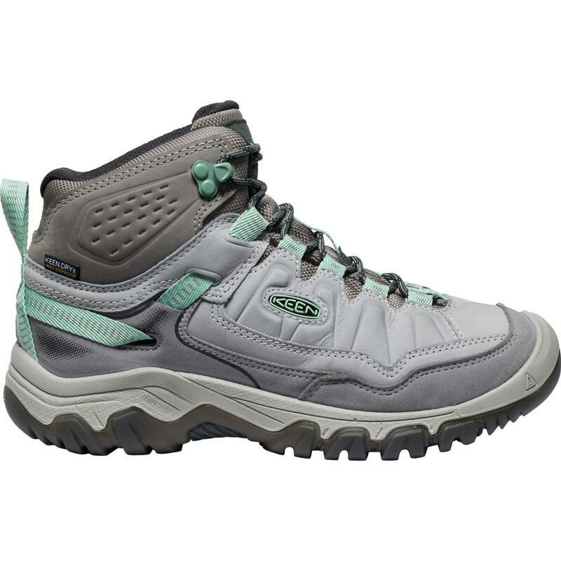 キーン レディース シューズ ブーツ・レインブーツ KEEN Targhee IV Mid WP Hiking Boot Womens AlloyGranite Green グリーン
