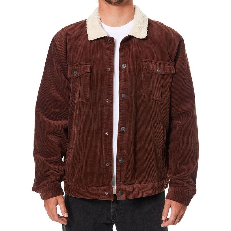 ケイティン メンズ アウター ジャケット・ブルゾン コーデュロイ ジャケット Katin Harris Corduroy Jacket Mens Mahogany