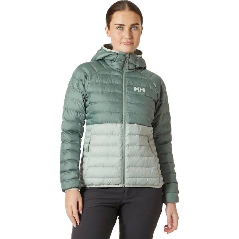 ヘリーハンセン レディース アウター ジャケット・ブルゾン ジャケット Helly Hansen Banff Hooded Insulator Jacket Womens Green MistCactus グリーン