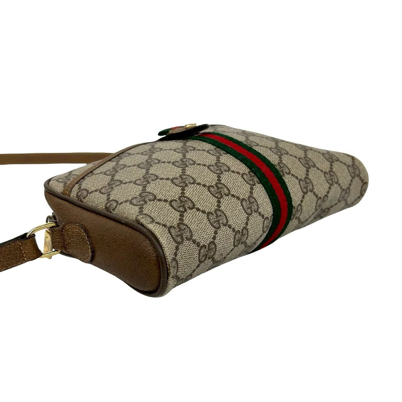 極 美品 GUCCI グッチ オールドグッチ ヴィンテージ シェリーライン GG