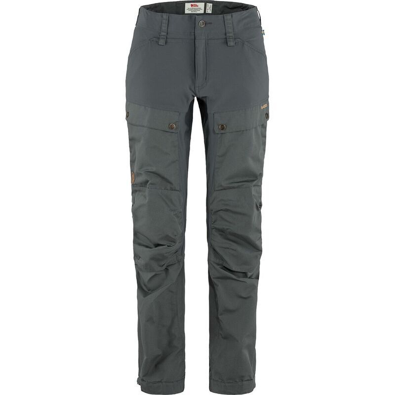 フェールラーベン レディース ボトムス カジュアルパンツ Fjallraven Keb Curved Trouser Womens Basalt