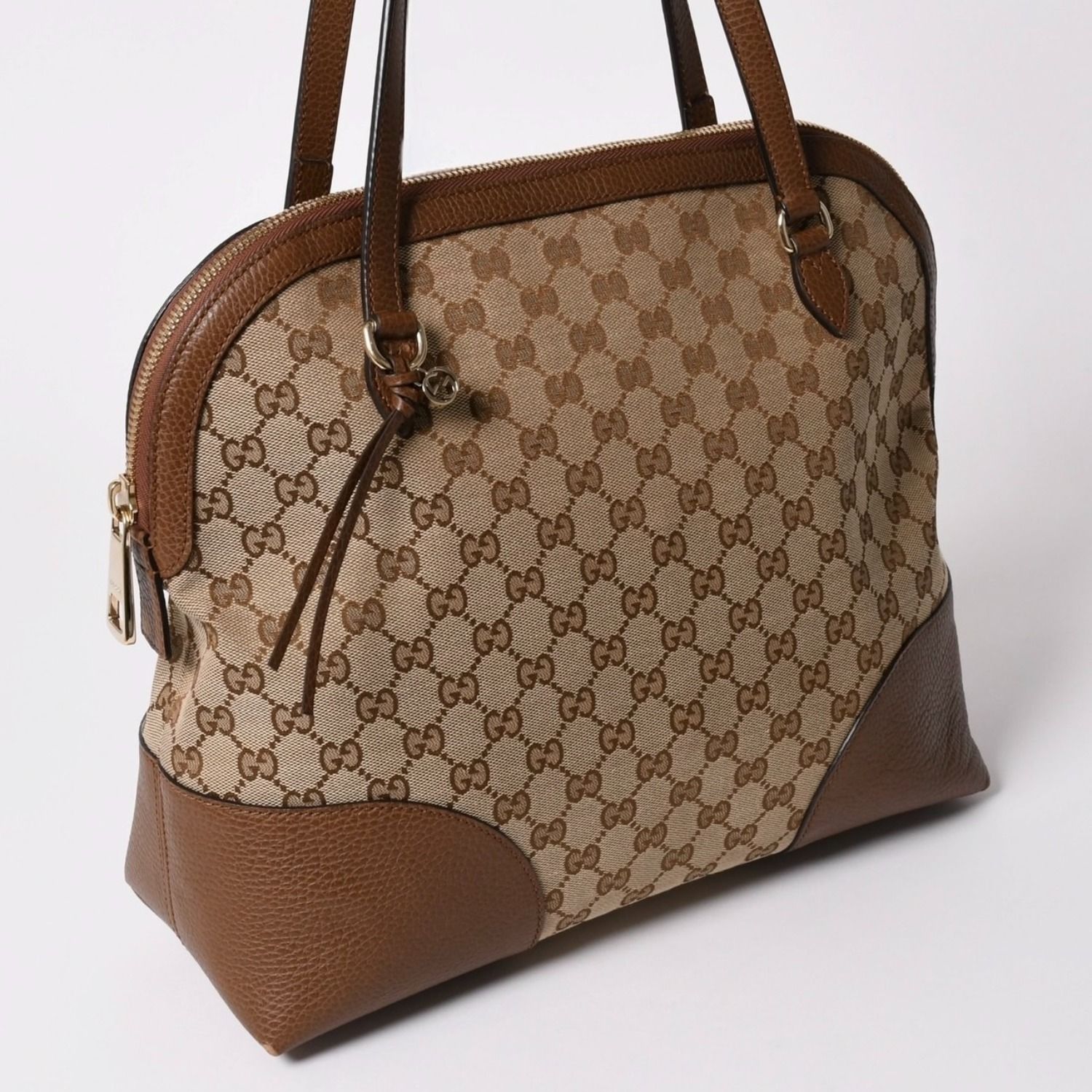 極美品 GUCCI グッチ GGキャンバス ハンドバッグ トートバッグ 