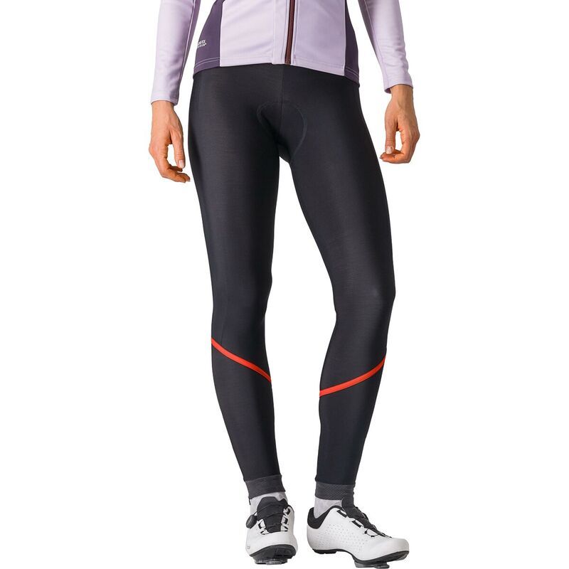 カステリ レディース ボトムス カジュアルパンツ Castelli Velocissima DT Bib Tight Womens BlackHibiscus ブラック