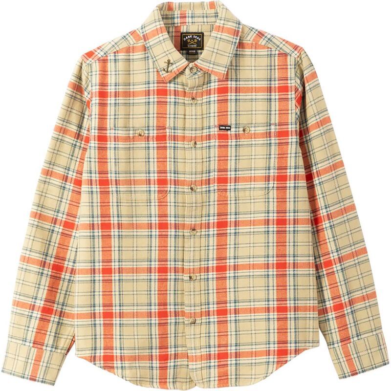 ダークシーズ メンズ トップス シャツ Dark Seas Cimmeron Woven Shirt Mens Moss