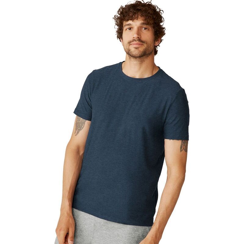 ビヨンドヨガ メンズ トップス シャツ Tシャツ Beyond Yoga Always Beyond Crew TShirt 20 Mens Nocturnal Navy ネイビー
