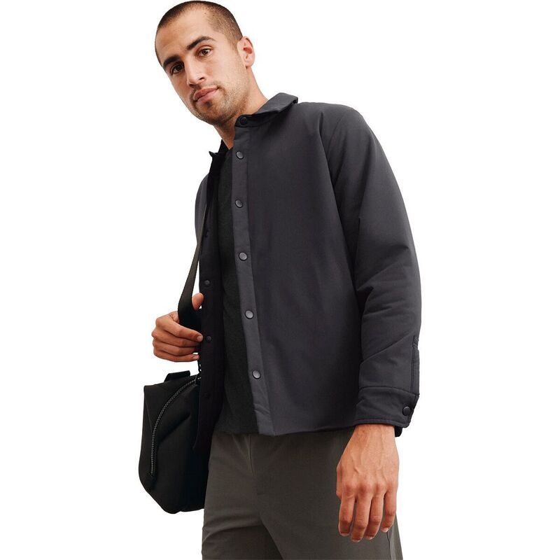 ビヨンドヨガ メンズ トップス シャツ ジャケット Beyond Yoga Shirt Jacket Mens Black Ash ブラック
