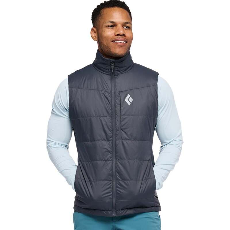 ブラックダイヤモンド メンズ トップス ベスト Black Diamond Solution Vest Mens Charcoal チャコール