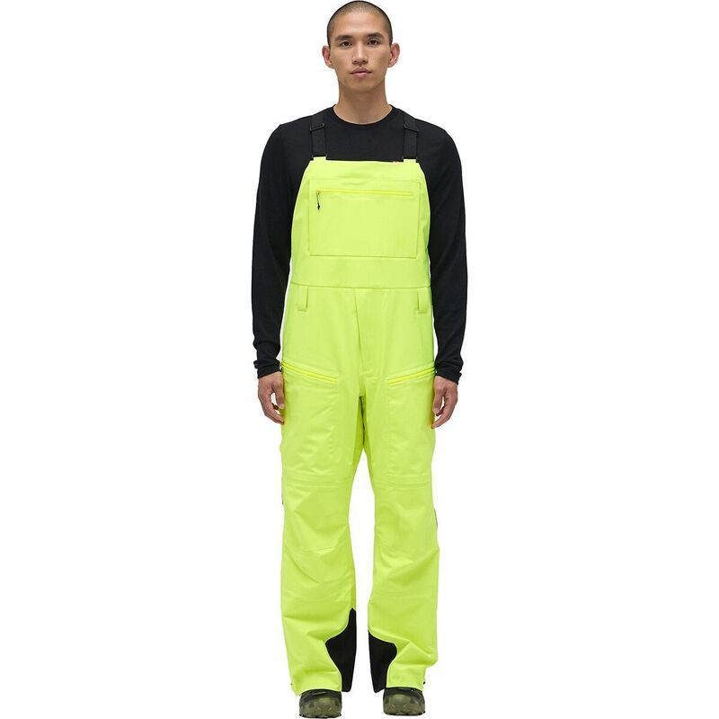 ブラックロウズ メンズ ボトムス カジュアルパンツ Black Crows Crista 3L Bib Pant Mens Neon Yellow イエロー