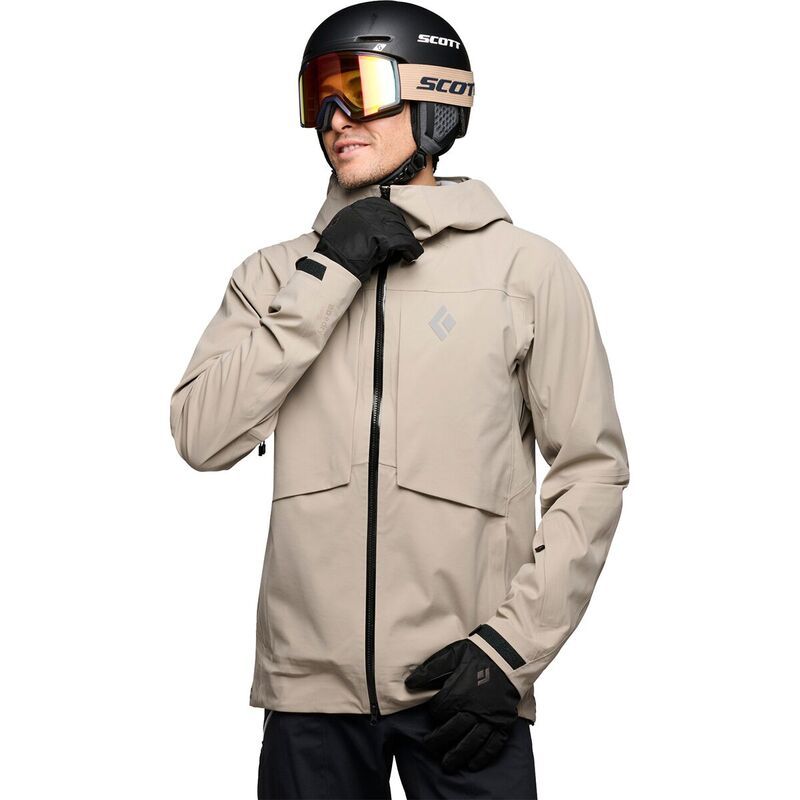 ブラックダイヤモンド メンズ アウター ジャケット・ブルゾン ジャケット Black Diamond Factor Shell Jacket Mens Moonstone