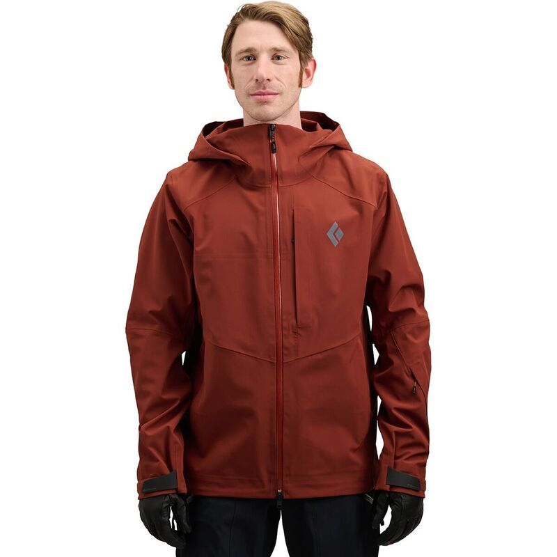 ブラックダイヤモンド メンズ アウター ジャケット・ブルゾン Black Diamond Recon Stretch Ski Shell Mens Iron Red レッド