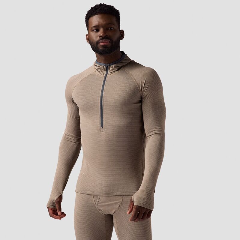 バックカントリー メンズ トップス Tシャツ スキューバ Backcountry Pines Microgrid UltraLt Baselayer 12Zip Scuba Top Mens Fallen Rock