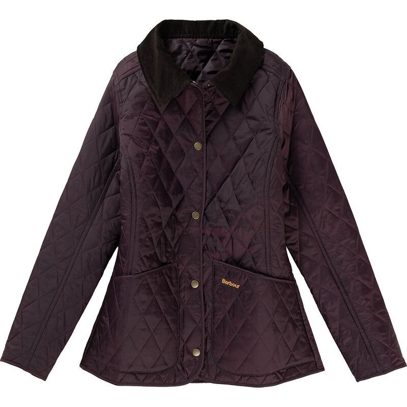 バブアー レディース アウター ジャケット・ブルゾン ジャケット Barbour Annandale Quilt Jacket Womens Black Cherry ブラック