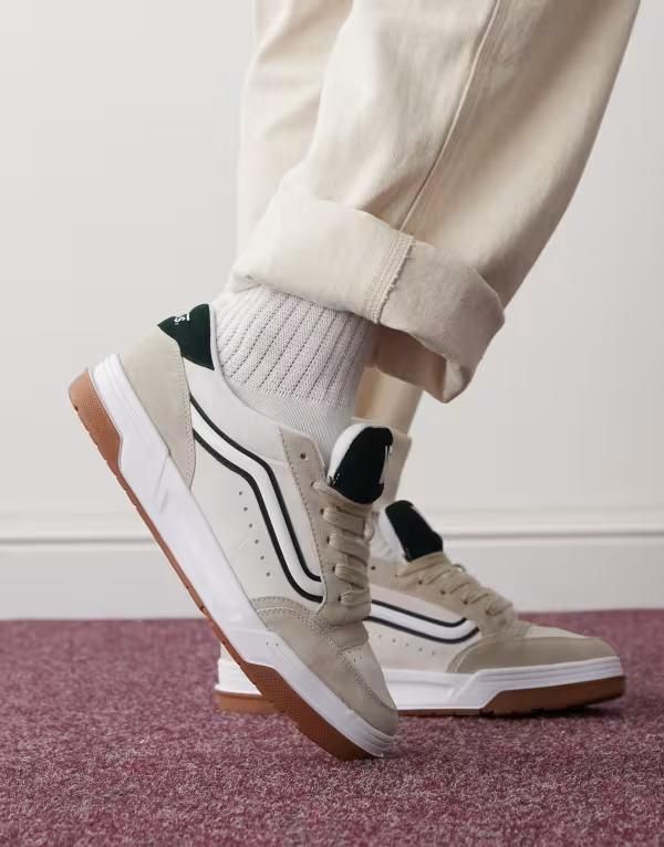 バンズ メンズ シューズ スニーカー Vans Hylane sneakers in tritone BEIGE ベージュ