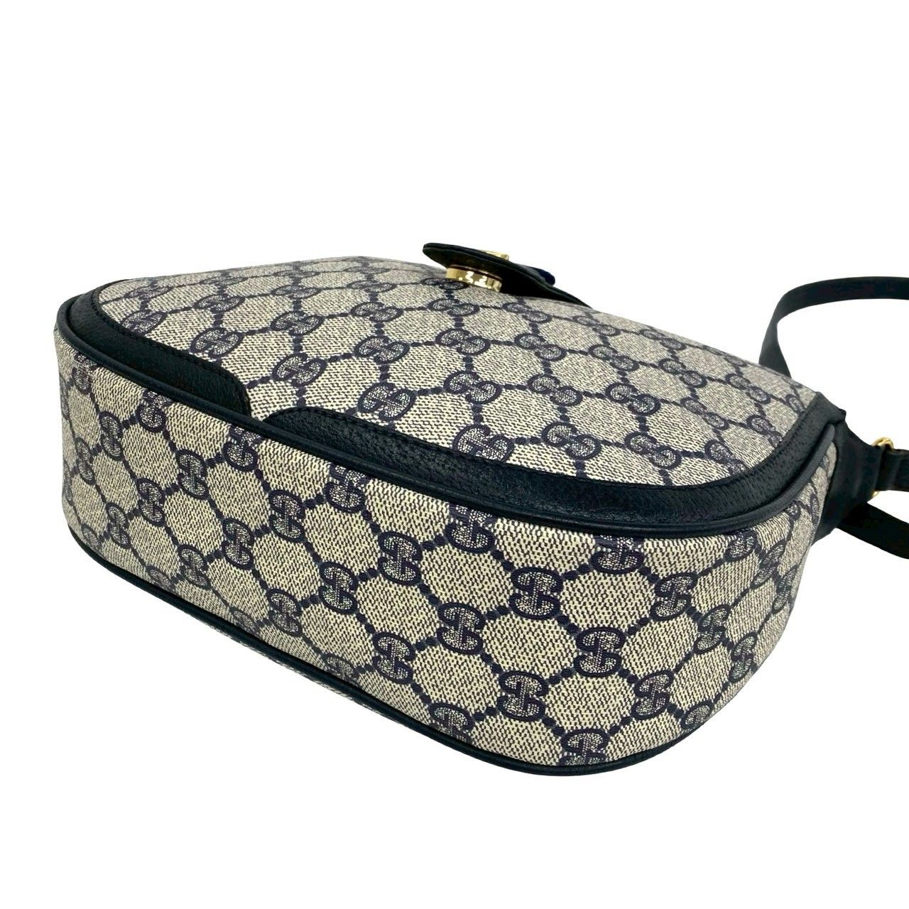 極 美品 GUCCI グッチ オールドグッチ シェリーライン GG ロゴ 柄