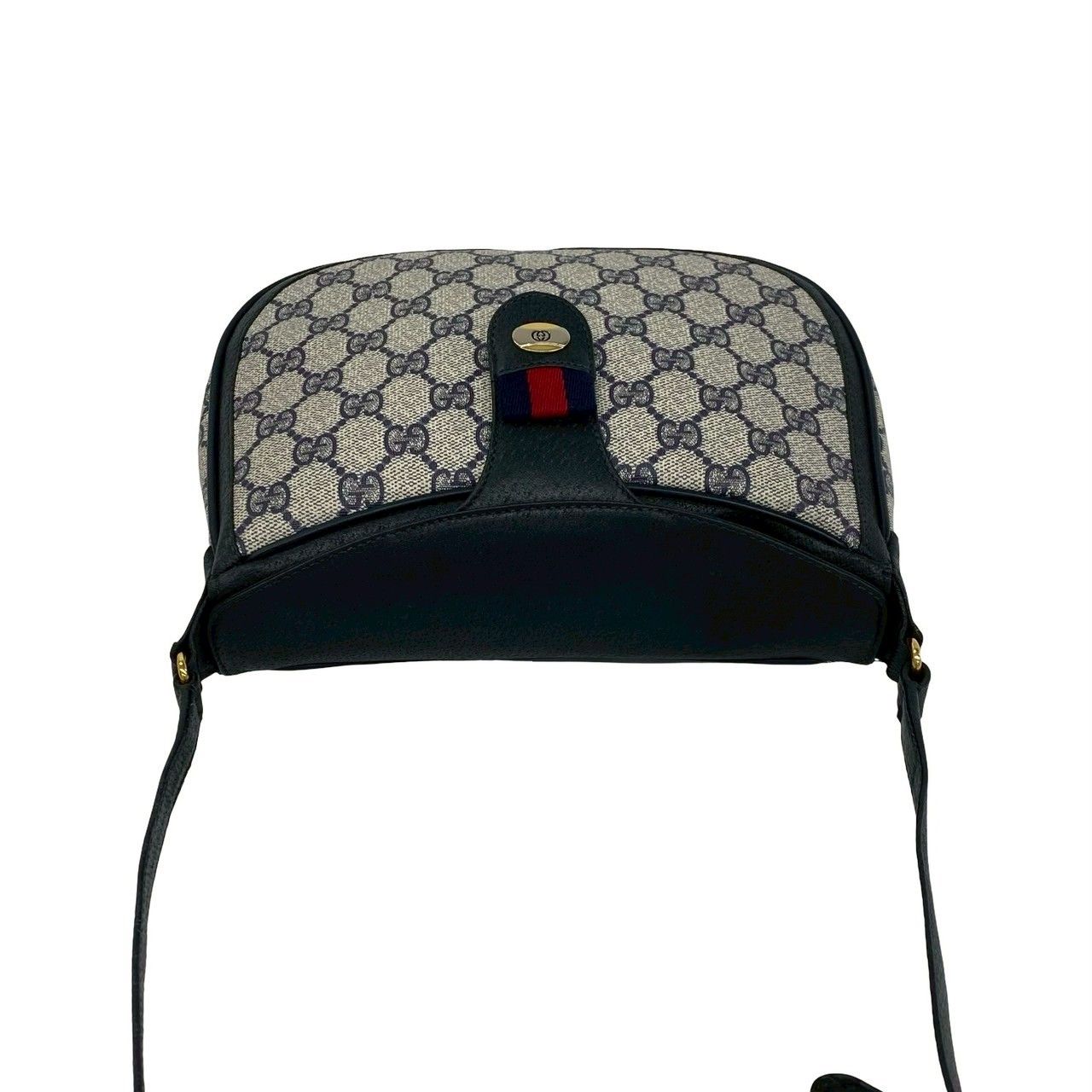 極 美品 GUCCI グッチ オールドグッチ シェリーライン GG ロゴ 柄