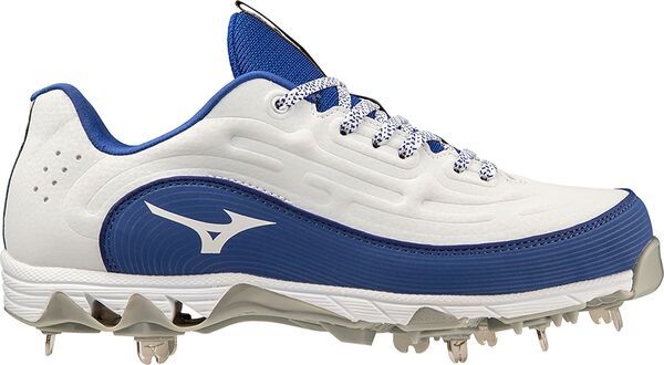 ミズノ レディース シューズ スニーカー Mizuno Womens 9Spike Swift 8 Metal Fastpitch Softball Cleats WhiteRoyal ホワイト