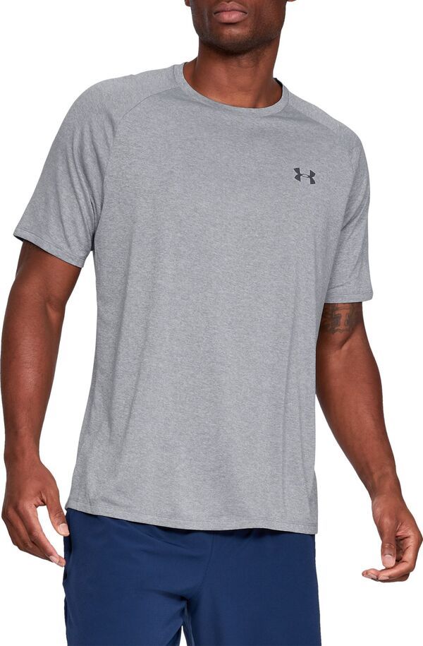 アンダーアーマー メンズ トップス シャツ Under Armour Mens Tech 20 Short Sleeve TShirt SteelBlack ブラック