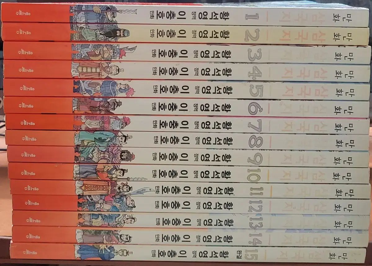 黄錫英李忠浩 漫画 三国志 1-15 巻 (コレクション用)