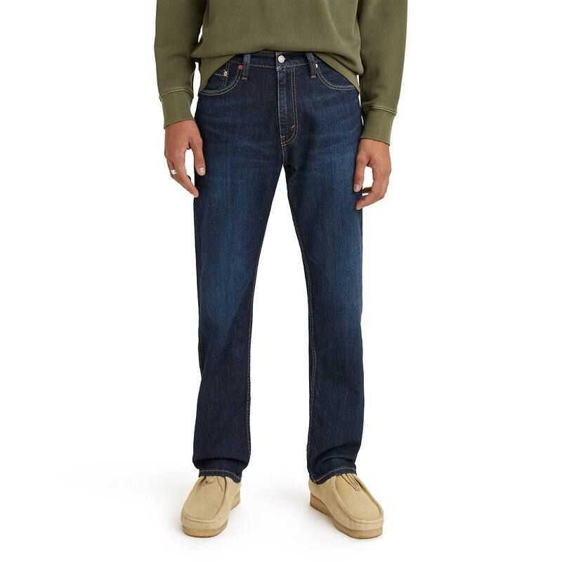 リーバイス メンズ ボトムス デニムパンツ レギュラーフィット ジーンズ Mens Levis 505 Regular Fit EcoEase Stretch Jeans Nailoop Knot