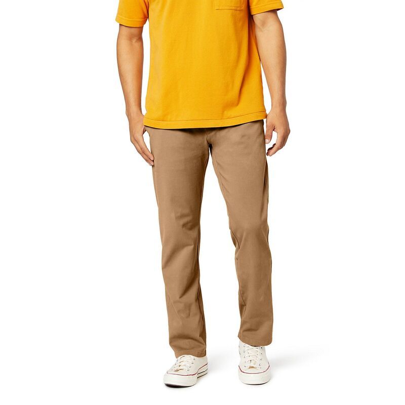 ドッカーズ メンズ ボトムス カジュアルパンツ Mens Dockers Ultimate Chino StraightFit Pants with Smart 360 Flex Leather