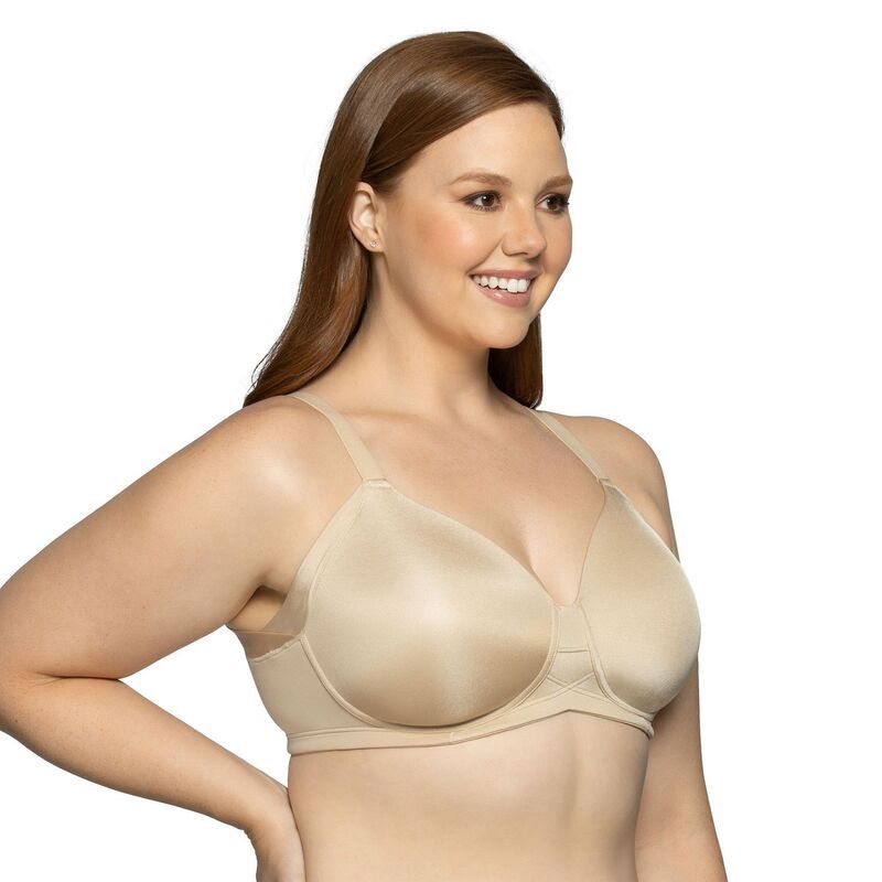 バニティフェア レディース アンダーウェア ブラジャー Vanity FairR Beauty BackR Full Figure Wirelessmoother Bra 71267 Damask