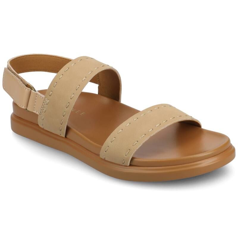 ジャーニー レディース シューズ サンダル Journee Milie Womens Multi Strap Sandalsand サンド