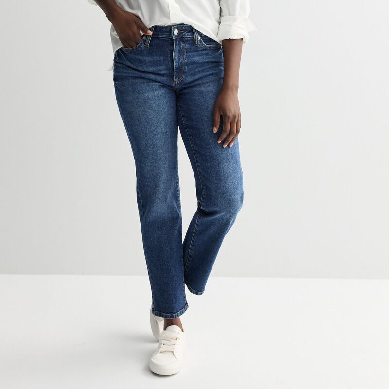 ソノマ レディース ボトムス デニムパンツ ジーンズ Womensonoma Goods For Life High Rise Straight Jeans Dark Wash
