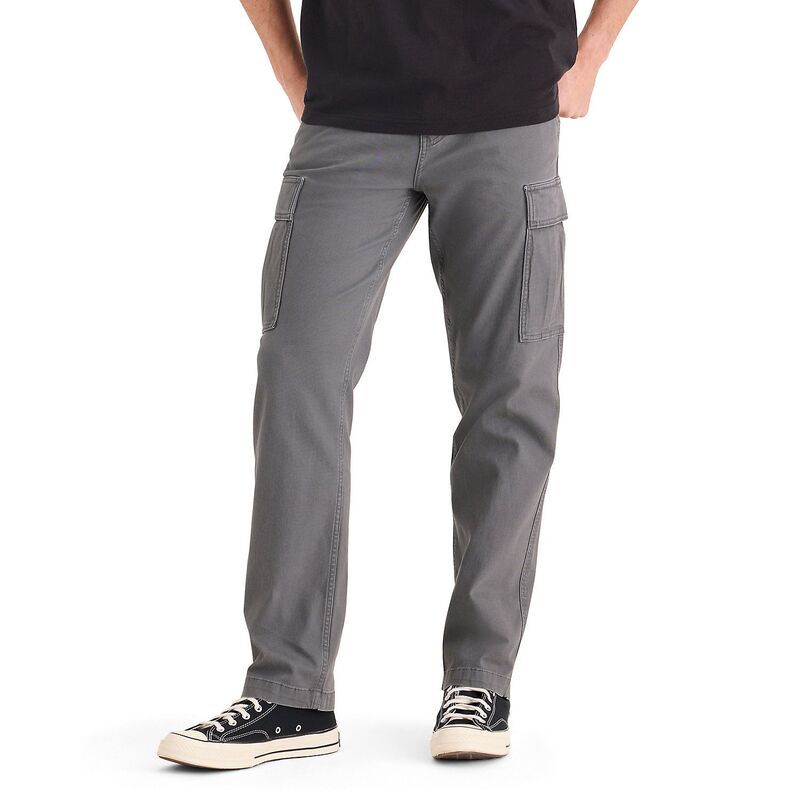 ドッカーズ メンズ ボトムス カジュアルパンツ カーゴパンツ Mens Dockers Utility Straight Fit Cargo Pants Car Park Grey グレー