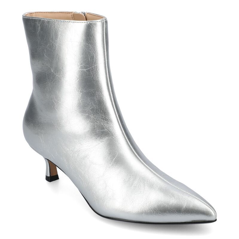 ジャーニー レディース シューズ ブーツ・レインブーツ アンクル Journee Arely Tru Comfort Foam Womens Ankle Bootsilver シルバー