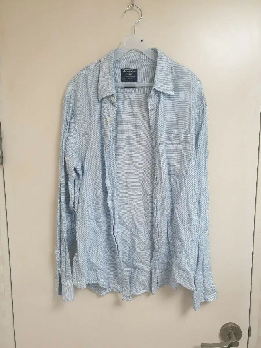 Abercrombie & Fitch ストライプ シャツ M