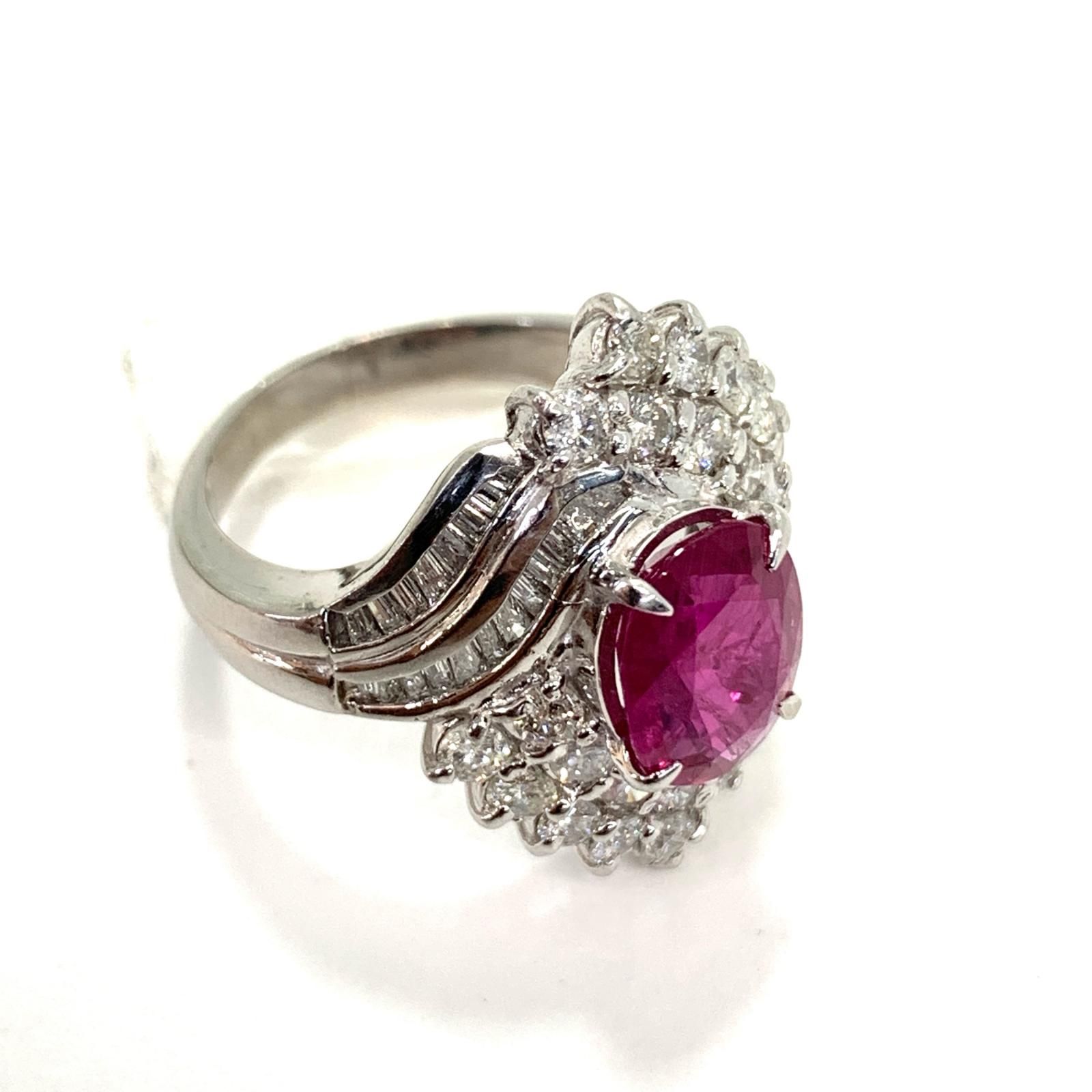 【物流センター】 中古 Pt900 リング・指輪 【129】