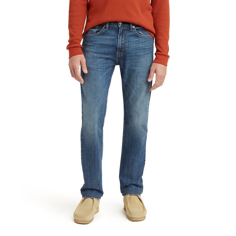 リーバイス メンズ ボトムス デニムパンツ レギュラーフィット ジーンズ Mens Levis 505 Regular Fit EcoEase Stretch Jeans Glowing