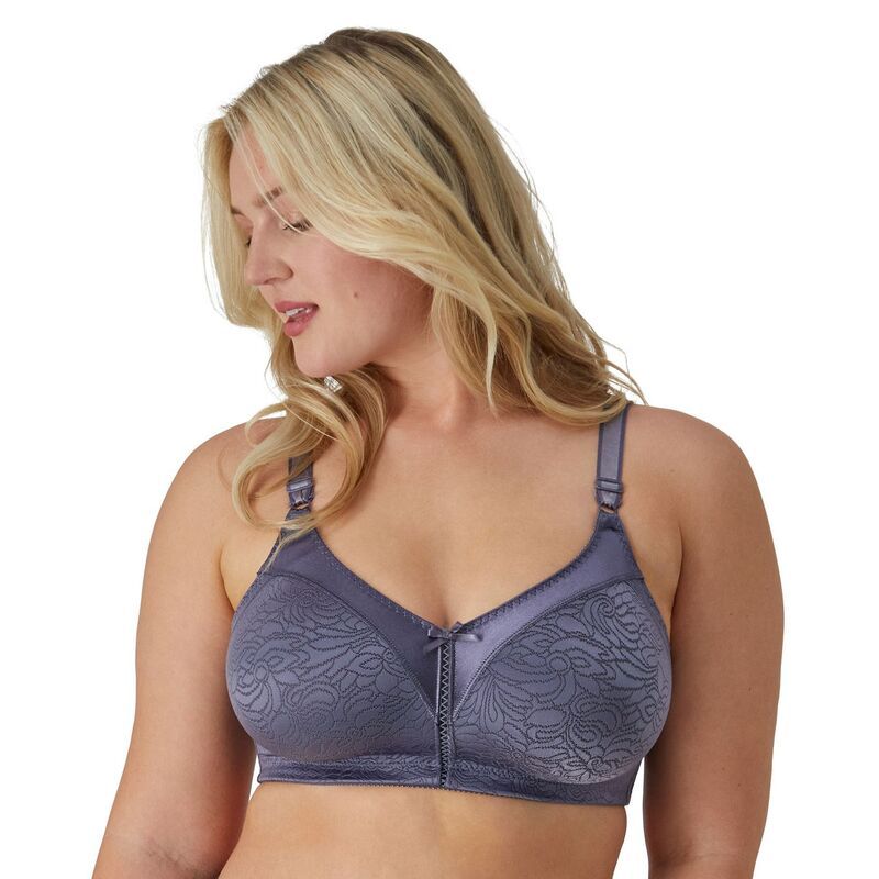 バリ レディース アンダーウェア ブラジャー レース Bali Double Support Lace FullFigure Wireless Bra DF3372 Private Jet