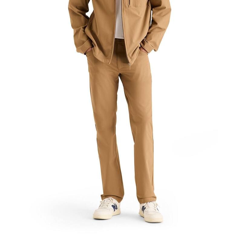 ドッカーズ メンズ ボトムス カジュアルパンツ Mens Dockers Go Airweave 5Pocket Straight Fit Pants Otter