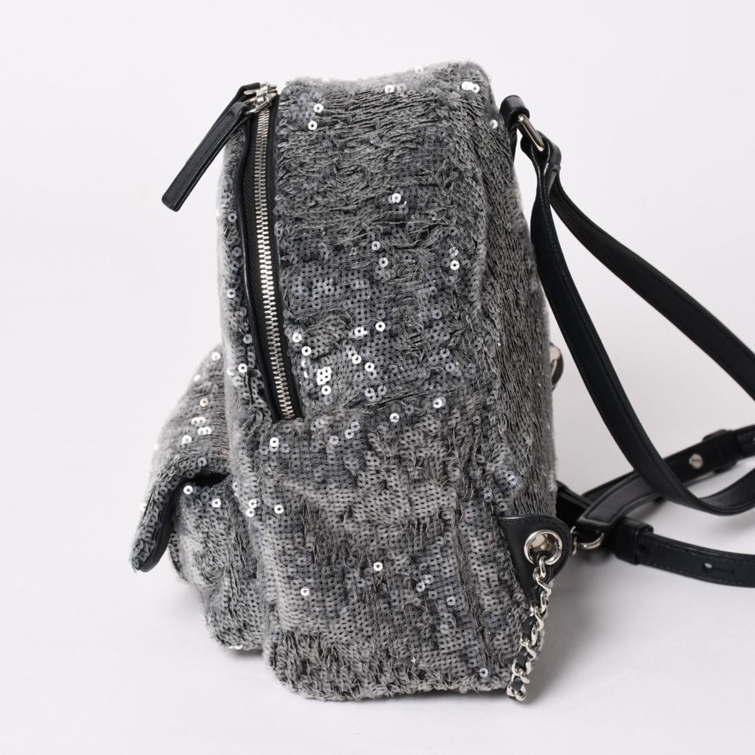 極美品 CHANEL シャネル Spangles Mini Backpack スパンコール ミニ 