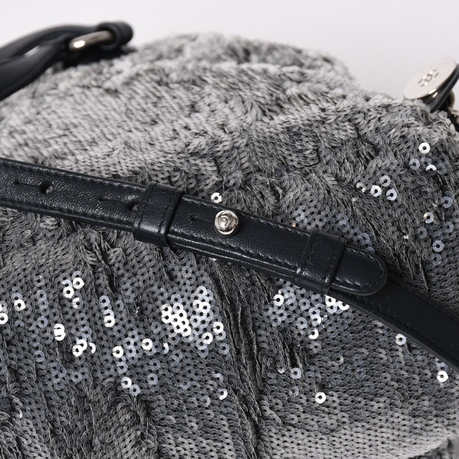 極美品 CHANEL シャネル Spangles Mini Backpack スパンコール ミニ 