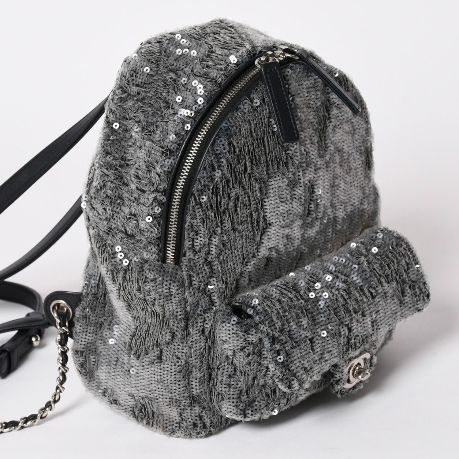 極美品 CHANEL シャネル Spangles Mini Backpack スパンコール ミニ
