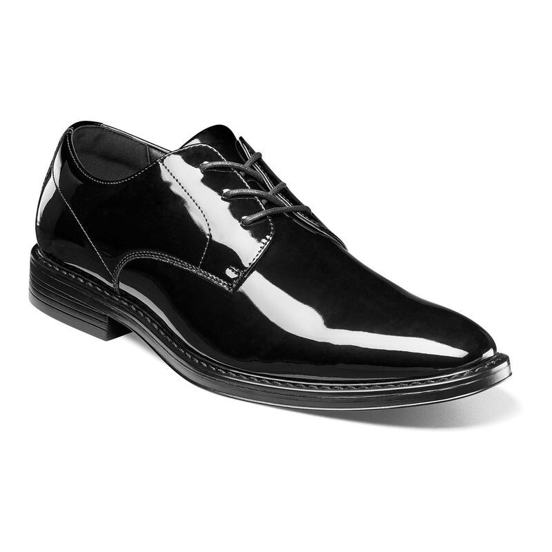 ノンブッシュ メンズ シューズ オックスフォード Nunn BushR Centro Flex Mens Plain Toe Oxford Shoes Black ブラック