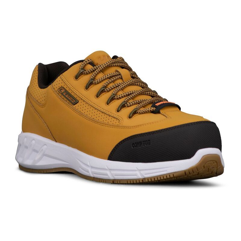 ラグズ メンズ シューズ スニーカー オックスフォード Lugz Express Mens Oxford Sneakers Golden Wheat White Bar ホワイト