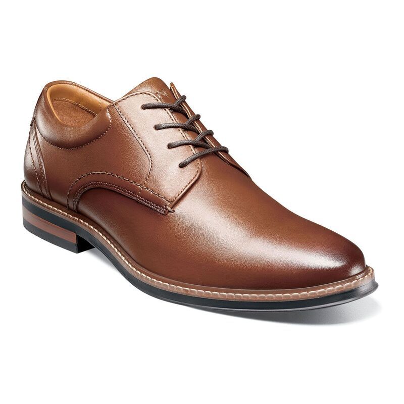 ノンブッシュ メンズ シューズ オックスフォード レザー Nunn BushR Westfield Mens Leather Oxfordresshoes Cognac