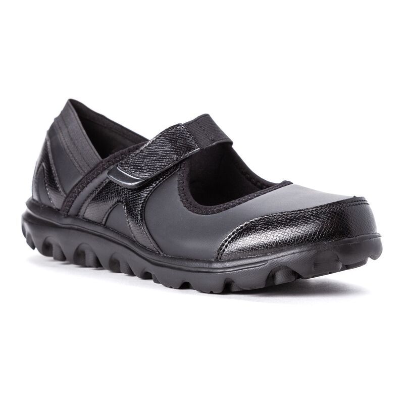 プロペット レディース シューズ サンダル Propet Onalee Womens Mary Jane Shoes Black Smooth ブラック