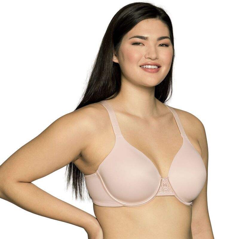 バニティフェア レディース アンダーウェア ブラジャー Vanity FairR Beauty Back Smoother FullFigure Bra 76380 Sheer Quartz