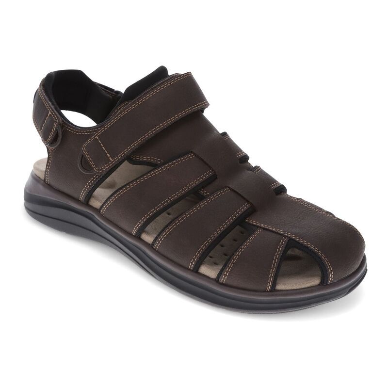 ドッカーズ メンズ シューズ サンダル DockersR Byrd Mens Fisherman Sandals Dk Brown ブラウン