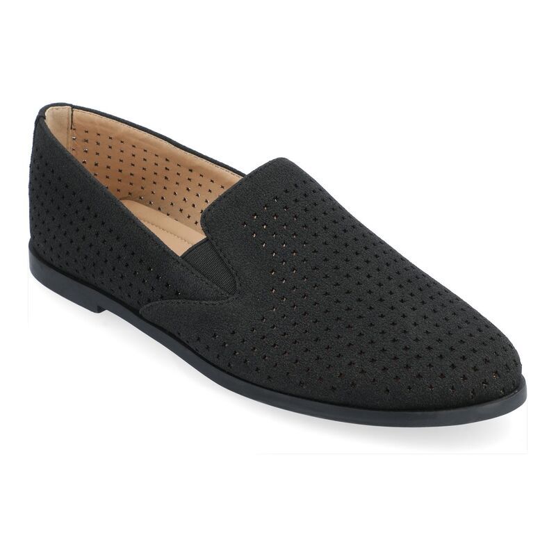 ジュルネ コレクション レディース シューズ サンダル Journee Collection Lucie Womens Flats Black ブラック