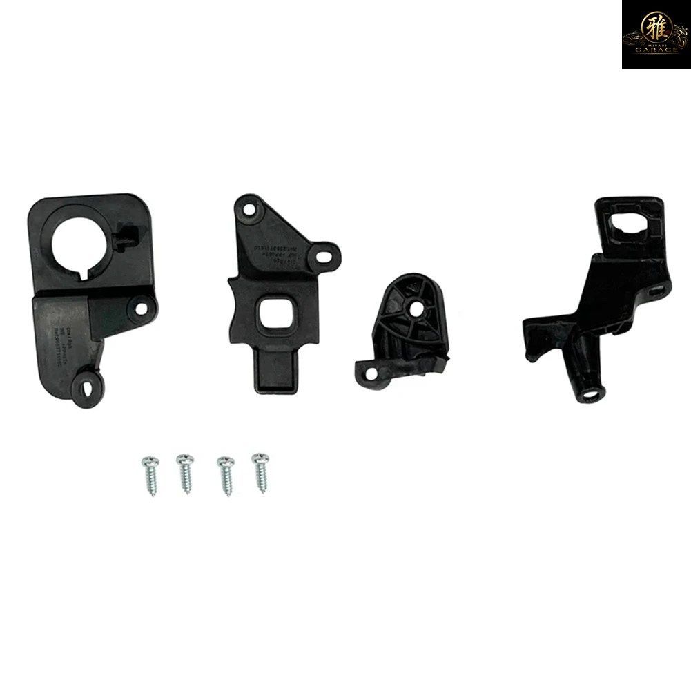 1セット 車用フロントヘッドライトブラケット修理キット ブラケットクリップ 6212F0 6212F1 シトロエン シトロエン C5