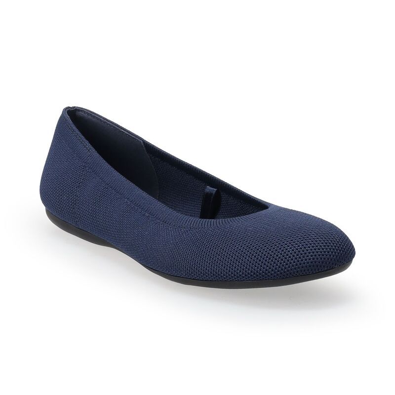クロフト＆バロー レディース シューズ サンダル Croft BarrowR Sonya Womens Ballet Flats Navy ネイビー