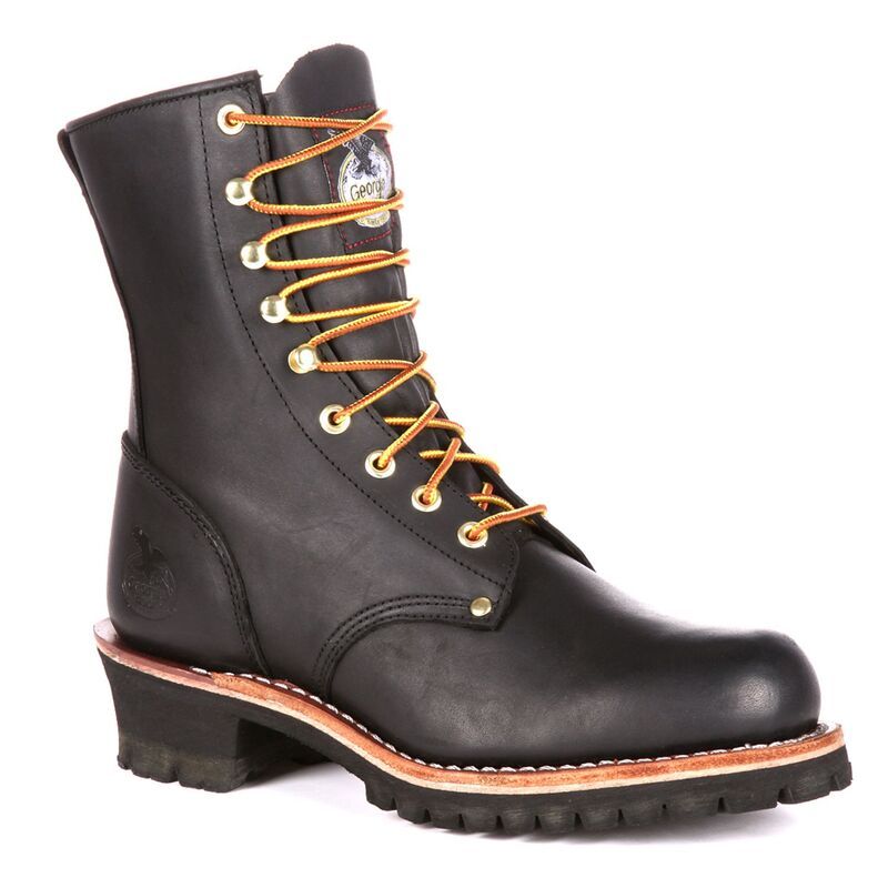 ジョージアブーツ メンズ シューズ ブーツ・レインブーツ Georgia Boots Loggers Mens 8in Work Boots Black ブラック