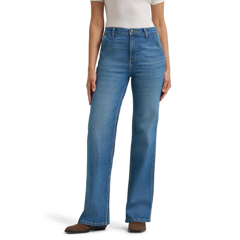 リー レディース ボトムス デニムパンツ A ライン ジーンズ Womens Lee Legendary ALine Jeans Winter Drew